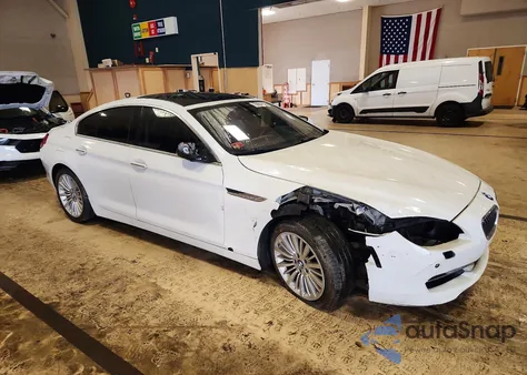 2014 BMW 640 I Gran Coupe z USA, uszkodzony, nr VIN WBA6A0C58EDZ04657